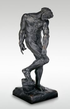 Adam, Modeled 1881, cast about 1924. Creator: Auguste Rodin