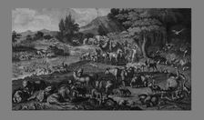 Adam naming the Creation, (1818). Creator: Unknown