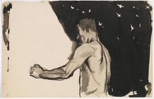 Adam (Night), 1896. Creator: Magnus Enckell