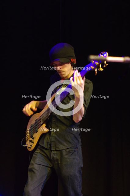 Adam Pyke, Crawley Blues Club, Hawth, Crawley, West Sussex, 15 June 2019.  Creator: Brian O'Connor.