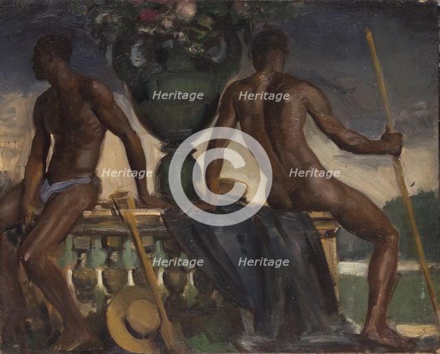 'Adam's work', 1901-1941. Creator: William Bruce Ellis Ranken.