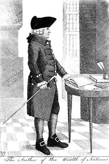 Adam Smith (1723-1790), Scottish philosopher and economist, 1790. Artist: John Kay