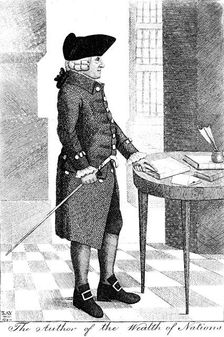 Adam Smith (1723-1790), Scottish philosopher and economist, 1790. Artist: John Kay