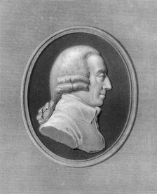 Adam Smith, 18th century Scottish philosopher and economist, (1836).Artist: W Holl