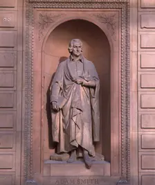 Adam Smith, c1870. Creator: Dennis Gilbert
