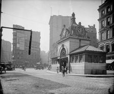 Adams Square, Boston, Mass., c1905. Creator: Unknown