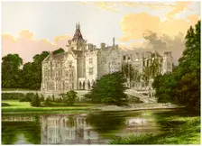 Adare Manor, County Limerick, Ireland, home of the Earl of Dunraven, c1880
