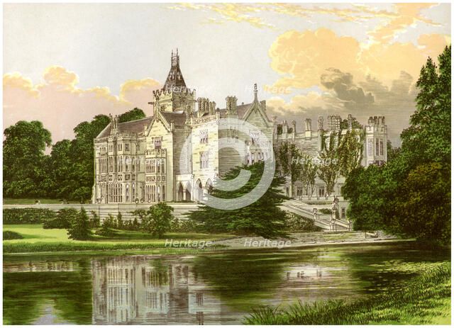 Adare Manor, County Limerick, Ireland, home of the Earl of Dunraven, c1880. Artist: Unknown