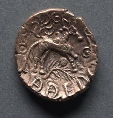Addedomaros Stater (obverse), c. 15-1 B.C.. Creator: Unknown