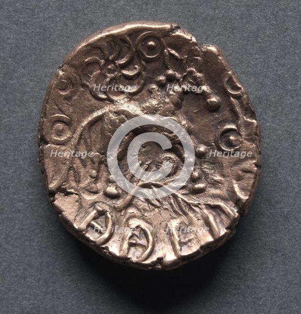 Addedomaros Stater (obverse), c. 15-1 B.C.. Creator: Unknown.