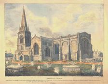 Adderbury Church c1830. Creator: Nathaniel Whittock