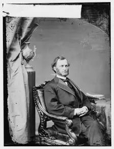 Addison Laflin of New York, between 1860 and 1875. Creator: Unknown