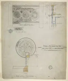 Addition and Alterations, Standard Club , Chicago, Illinois, Details, 1892. Creator: Adler & Sullivan