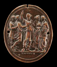 Address to a Married Couple, before 1540. Creator: Valerio Belli
