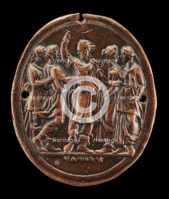 Address to a Married Couple, before 1540. Creator: Valerio Belli.