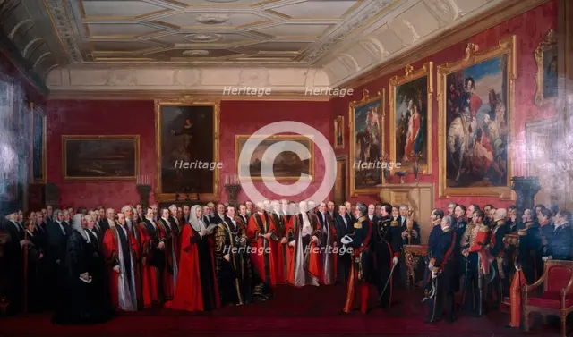 Address of Congratulations to Louis-Philippe, 1844. Artist: Jean Alaux