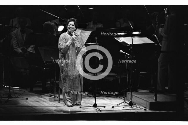 Adelaide Hall, Barbican, London, 1986. Artist: Brian O'Connor.