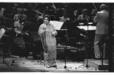 Adelaide Hall, Barbican, London, 1986. Artist: Brian O'Connor