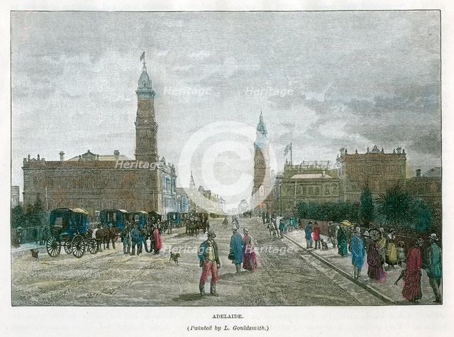 Adelaide, South Australia, Australia, c1890. Artist: Unknown