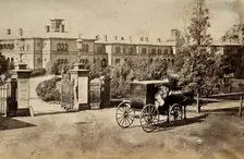 Adelaide, South Australia: Adelaide Hospital, 19th century. Creator: Unknown
