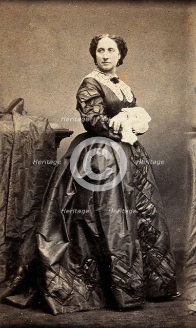 Adelaide Ristori. Creator: Charles D. Fredricks & Co.
