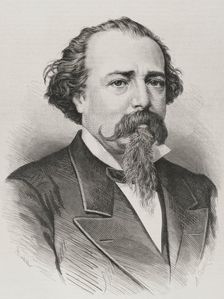 Adelardo López de Ayala (1828-1879), Spanish liberal playwright and politician, 1878. Creator: Arturo Carretero y Sánchez