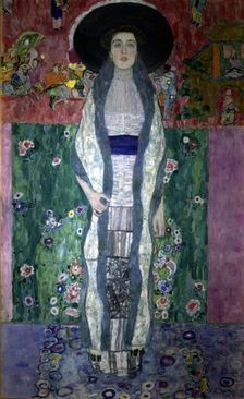 Adele Bloch Baver II 1912, by Gustav Klimt