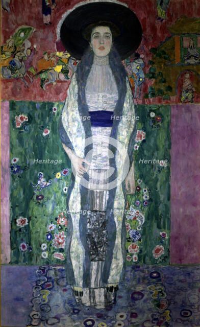  'Adele Bloch Baver II', 1912, by Gustav Klimt.
