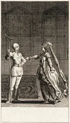 Adelheim von Veltheim, 1783. Creator: Daniel Nikolaus Chodowiecki