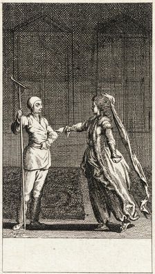 Adelheim von Veltheim, 1783. Creator: Daniel Nikolaus Chodowiecki