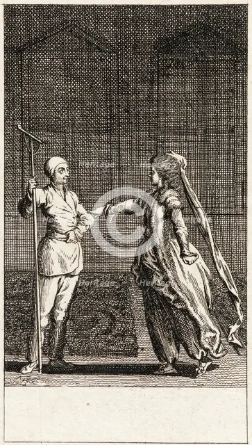 Adelheim von Veltheim, 1783. Creator: Daniel Nikolaus Chodowiecki.