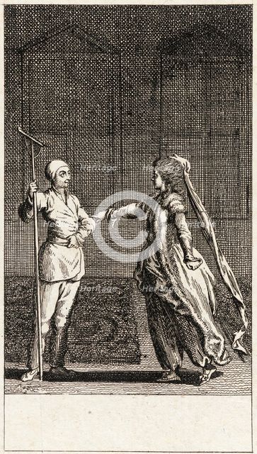 Adelheim von Veltheim, 1783. Creator: Daniel Nikolaus Chodowiecki.