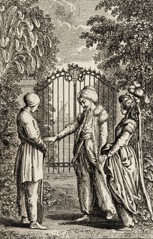 Adelheim von Veltheim, 1783. Creator: Daniel Nikolaus Chodowiecki