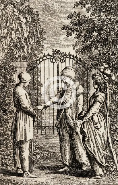 Adelheim von Veltheim, 1783. Creator: Daniel Nikolaus Chodowiecki.