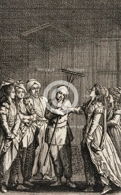 Adelheim von Veltheim, 1783. Creator: Daniel Nikolaus Chodowiecki.