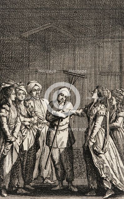 Adelheim von Veltheim, 1783. Creator: Daniel Nikolaus Chodowiecki.