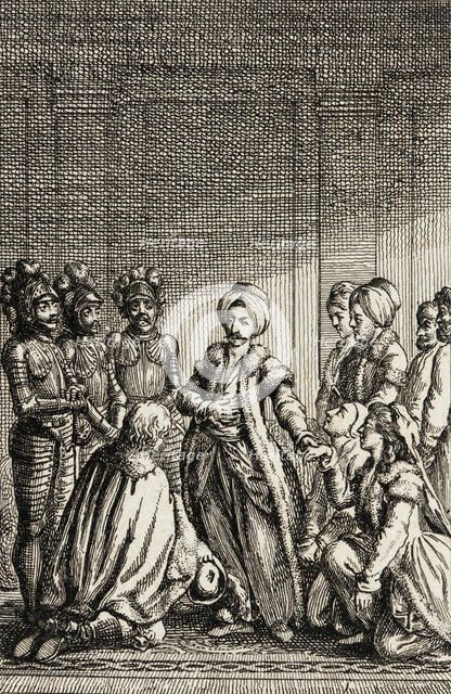 Adelheim von Veltheim, 1783. Creator: Daniel Nikolaus Chodowiecki.