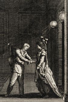 Adelheim von Veltheim, 1783. Creator: Daniel Nikolaus Chodowiecki