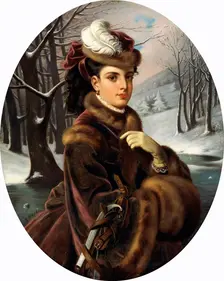 Adelina Patti (1843-1919), 1873-75. Creator: Karoly Marko the Younger