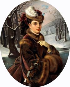 Adelina Patti (1843-1919), 1873-75. Creator: Karoly Marko the Younger