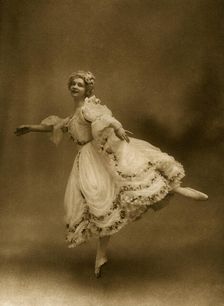 Adeline Genee, late 19th century.Artist: Dover Street Studios