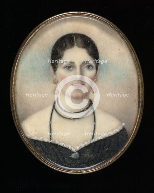 Adeline Morgan Thompson, ca. 1840. Creator: Unknown.