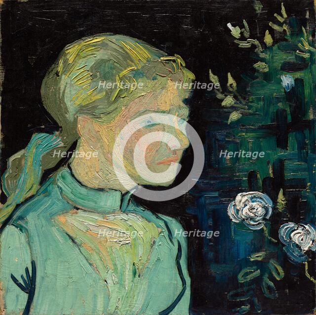 Adeline Ravoux, 1890. Creator: Vincent van Gogh (Dutch, 1853-1890).