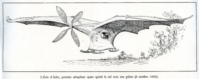 Ader Éole, 1890.