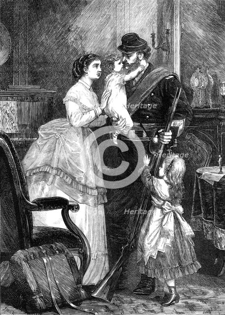 "Adieu!", 1871. Creator: JML Ralston.