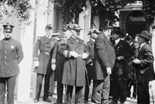 Adm. Osterhaus at City Hall, 1912. Creator: Bain News Service