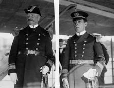 Adm. Badger and Cmd'r. Quevedo, 1913. Creator: Bain News Service