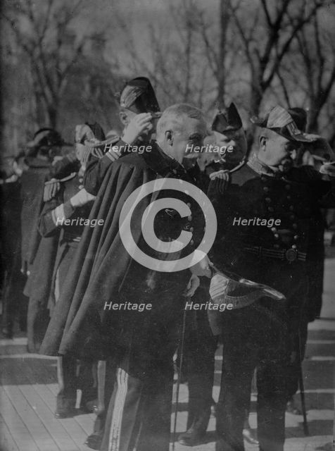Adm. Geo. Dewey at White House, Jan. 1., between c1915 and c1920. Creator: Bain News Service.