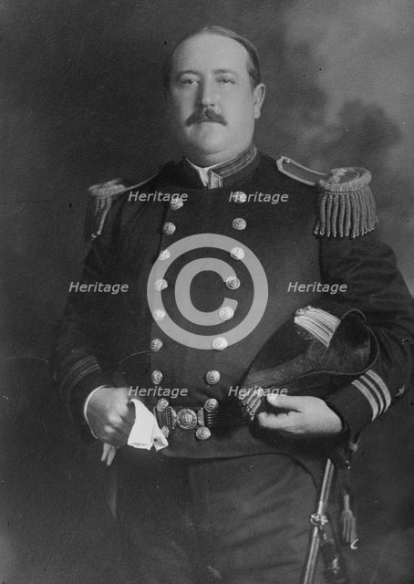 Adm. Hubbard in uniform, 1910. Creator: Bain News Service.