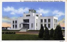Administration Building, Memphis Municipal Airport, Memphis, Tennessee, USA, 1940